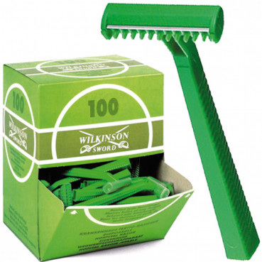 100 Stück Wilkinson Sword Einwegrasierer Hospital Rasierer